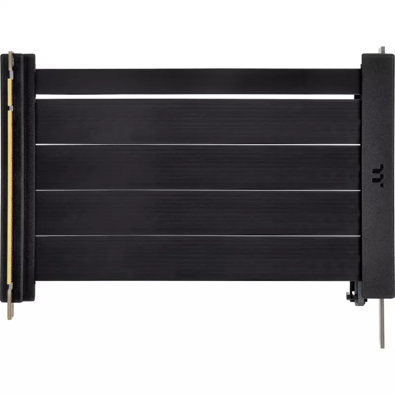 Thermaltake PCI-E 4.0 130 mm dvigubas 90 laipsnių kampu lenktas prailginimo kabelis