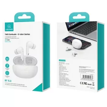 USAMS X-Don Series belaidės ausinės Bluetooth 5.3 TWS dvigubu ENC mikrofonu