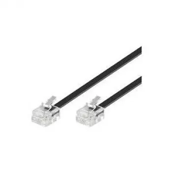 Telefono laidas Microconnect MPK191 RJ11 RJ11 15 m Juodas