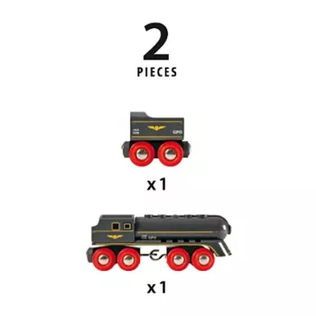 BRIO Speedy Bullet Train medinis traukinukas