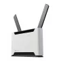 Belaidis maršrutizatorius MikroTik Chateau PRO ax – dviejų juostų 2,4/5 GHz, 3548 Mbit/s, PoE, 5x LAN, 2 išorinės antenos, pilka/balta