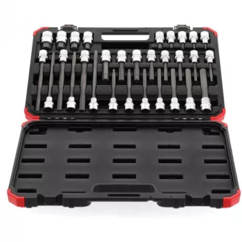 Gedore R68003030 — 1/2 colo pavaros sukimo antgalių ir priedų rinkinys, 30 dalių