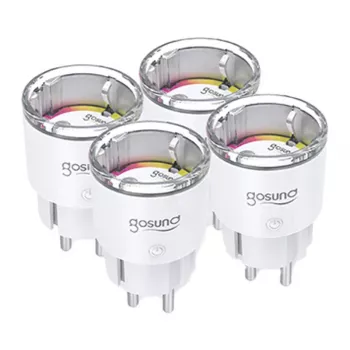 Gosund EP2-Z 10A išmanusis kištukinis lizdas (4 vnt.) – ZigBee valdymas