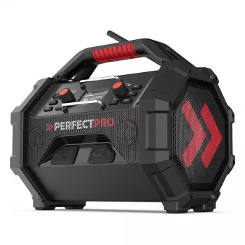 Nešiojamas statybinis radijas PerfectPro ROCKTAGON 18V