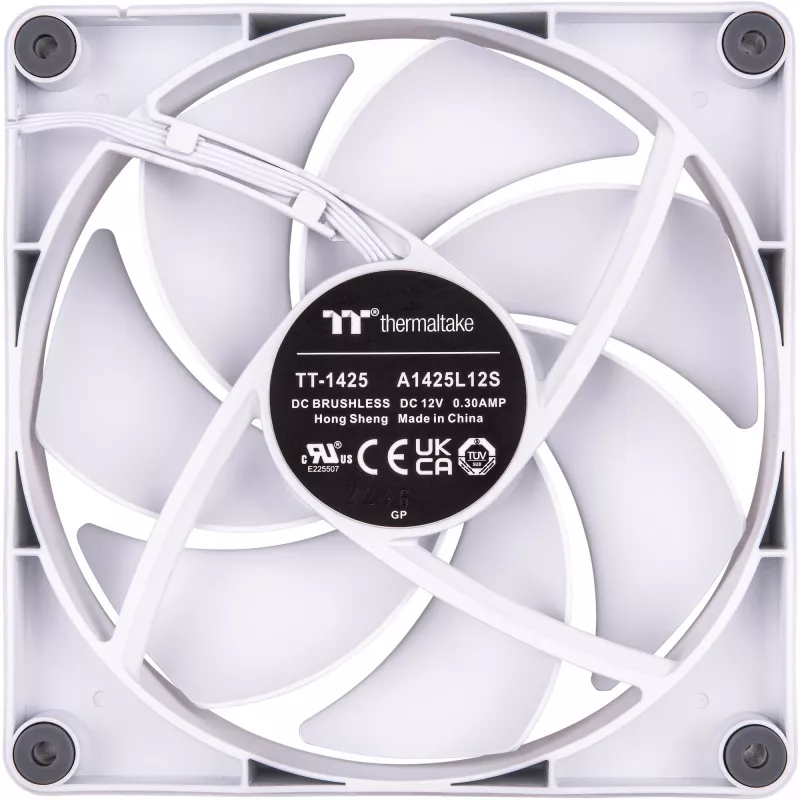 Thermaltake CT120 120mm korpuso ventiliatoriai balti 2 vnt. pakuotė
