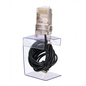 Tinklo kabelis UBIQUITI TOUGHCable RJ-45 Cat5e 1 m, juodas