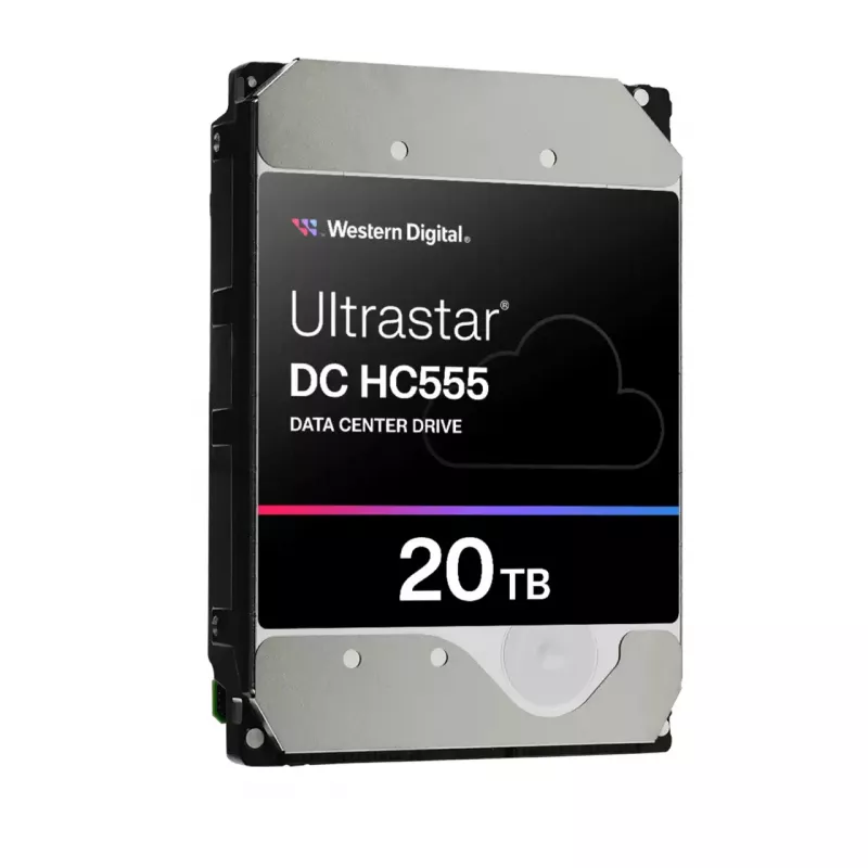 Standusis diskas Western Digital 20 TB 3,5 colio Serial ATA III Ultrastar DC HC555