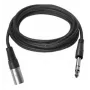 Vivolink PROAUDXLRJACKS2 garso kabelis 2 m XLR 6,35 mm TRS juodas