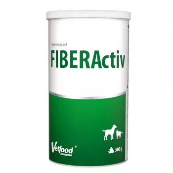 Šlapias maisto papildas šunims ir katėms Vetfood VETFOOD FIBERActiv 500 g