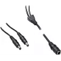 VOLTCRAFT žemos įtampos jungiamasis laidas, kištukas – lizdas, 5,5 mm / 2,5 mm, 1,10 m (072958C)