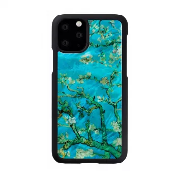 Apsauginis dėklas iKins iPhone 11 Pro — migdolų žiedas juodas
