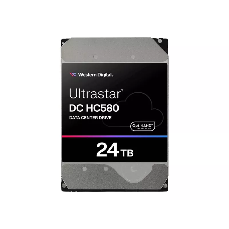 Standusis diskas Western Digital 24 TB 3.5 colio Serial ATA Ultrastar DC HC580