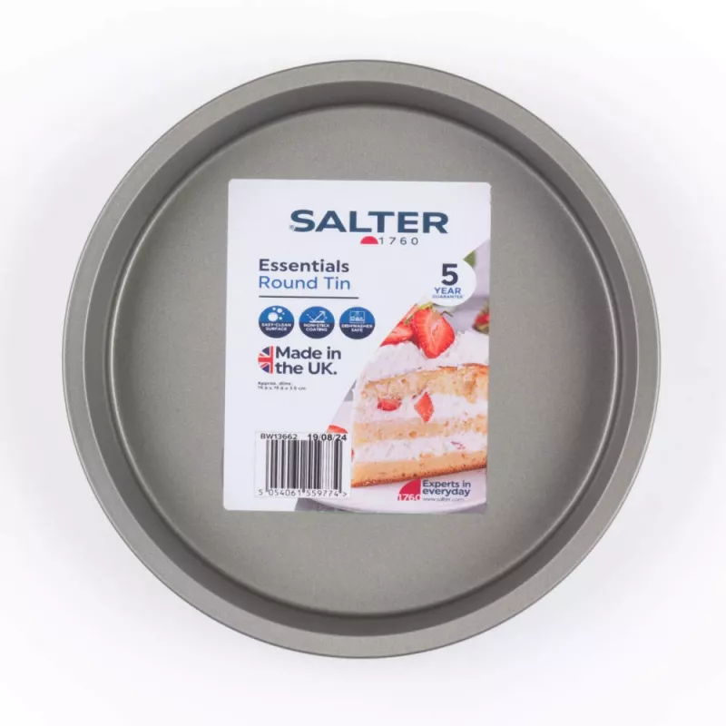 Apvali skarda Salter BW13662 20 cm su nepridegančia danga