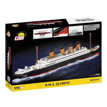 Konstruktorius Cobi Blocks R.M.S. Olympic 59 kaladėlių – 59 dalių laivo modelio rinkinys