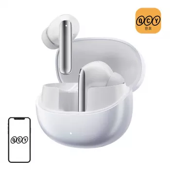 Belaidės ausinės QCY MeloBuds Pro HT08 baltos