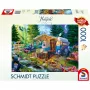 Dėlionė 1000 dalių, Schmidt Spiele — Jeff Haynie: Su karavonu kalnuose