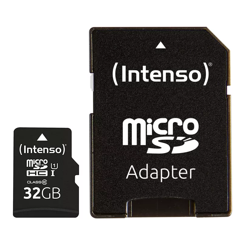 Intenso 3424480 32 GB MicroSD UHS-I Class 10 atminties kortelė