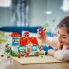 LEGO rinkinys Disney 43268 Paplūdimio namas – modulinis namas, 834 detalės, 5 minifigūrėlės, nuo 9 metų