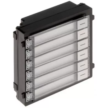 Iškvietimo modulis (6 mygtukų) HIKVISION DS-KD-KK