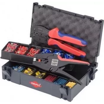 Įrankių rinkinys kabelių užspaudimui Knipex 97 90 22