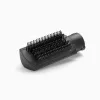 Šildomas šepetys plaukams BABYLISS Style Smooth 1000 Airflow AS128E, 1000 W, juodas, 3 antgaliai, jonų technologija, reguliuojamas termostatas