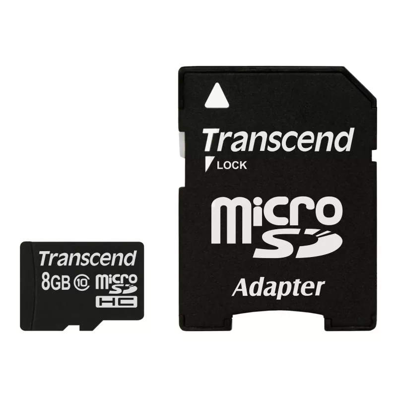 Transcend Premium - „Flash“ atminties kortelė (microSDHC su SD adapteriu)