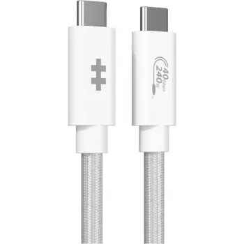 USB-C laidas HYPER HyperDrive Next USB4 Gen 3x2 1,2 m baltas