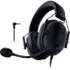 Laidinis žaidimų ausinių komplektas Razer BlackShark V2 X — binauralinis, 3,5 mm, 32 Ω, 12–28000 Hz, boom mikrofonas -42 dB, 270 g