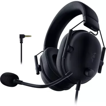 Laidinis žaidimų ausinių komplektas Razer BlackShark V2 X — binauralinis, 3,5 mm, 32 Ω, 12–28000 Hz, boom mikrofonas -42 dB, 270 g