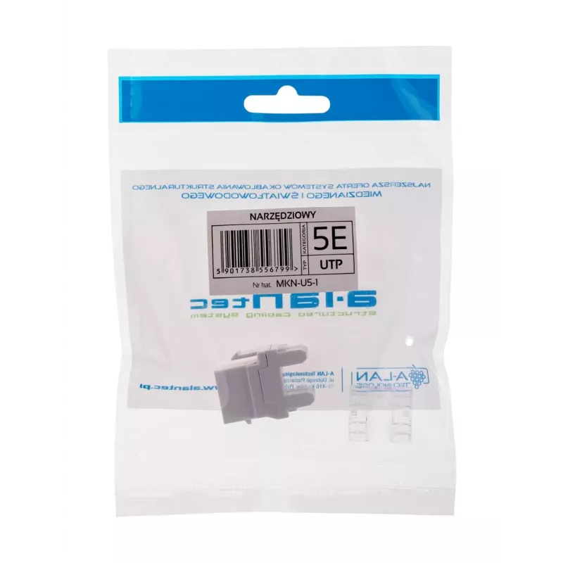 Alantec MKN-U5-1 RJ-45 keystone lizdas