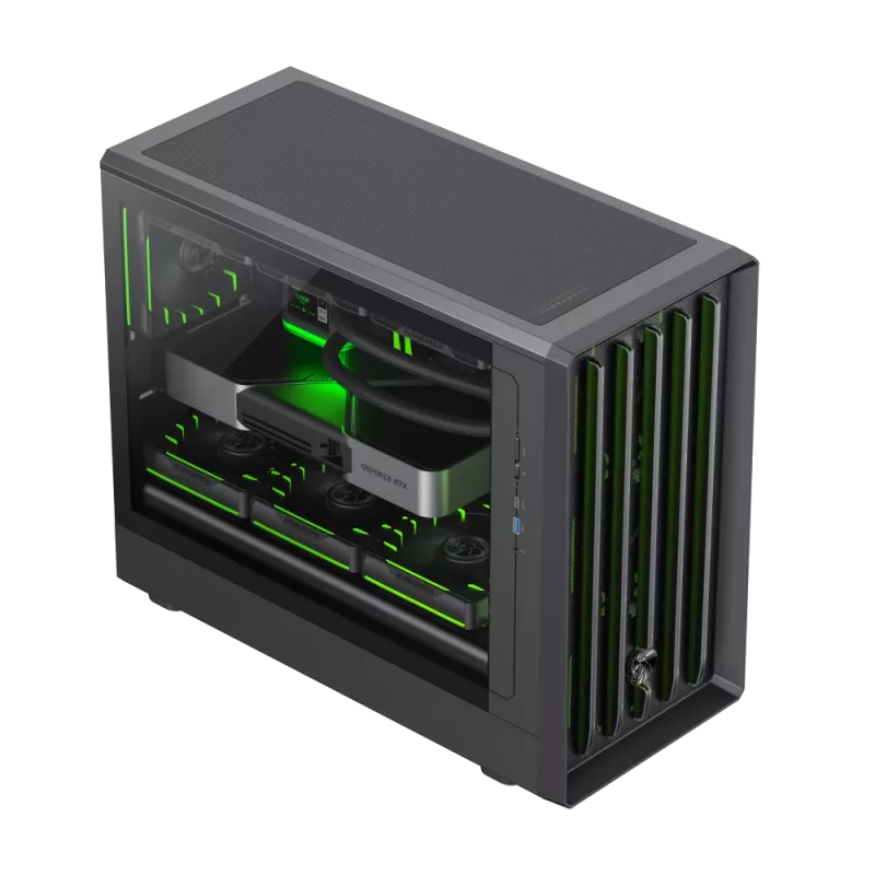Gamemax CLAW 360 BK korpusas M-ATX