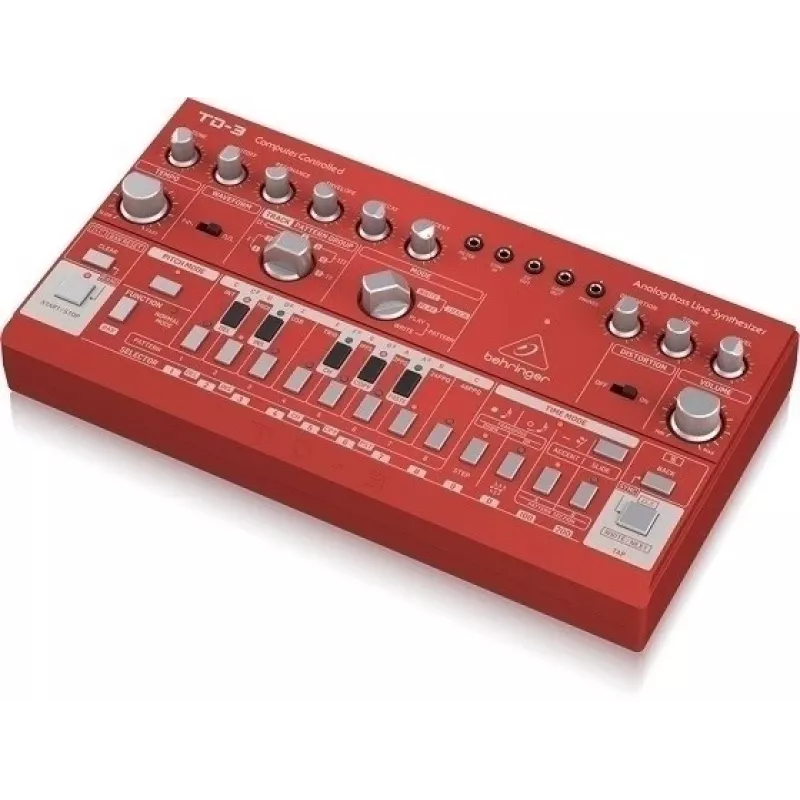 Analoginis sintezatorius Behringer TD-3-RD Red 9V DC