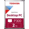 Kietasis diskas Toshiba P300 2TB 3.5 colio Serial ATA 5400RPM