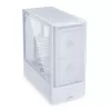 Korpusas MidiTower Lian Li LANCOOL 207 baltas, permatomas šoninis langas, ATX/MicroATX/MiniITX, be maitinimo šaltinio