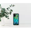 Dėklas iKins Samsung Galaxy S20+ su juodų vandens lelijų raštu