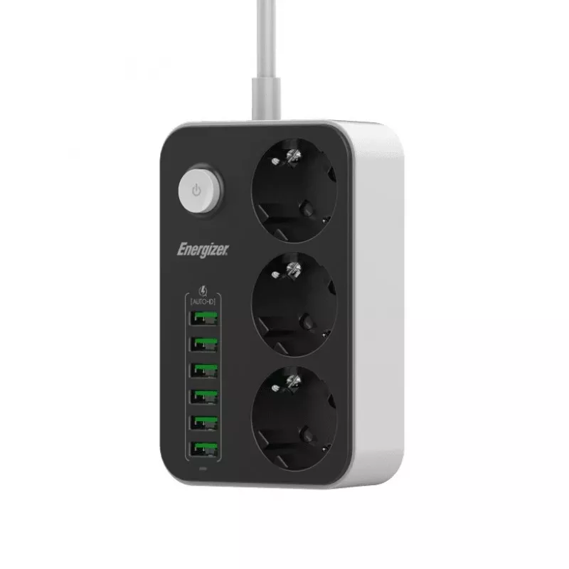 Nešiojamas maitinimo bankas Energizer EPB2500W01EU 2500 mAh USB išvestis kompaktiškas įkroviklis