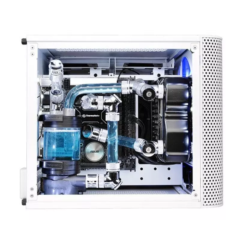 Terminis korpusas Thermaltake Core V1 Snow Edition Cube White