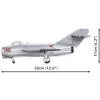 COBI Historical Collection Korėjos karas MiG-15 NATO kodas Fagot Sovietinis reaktyvinis lėktuvas