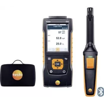 testo anglies dioksido matavimo prietaisas 440 rinkinys CO2 0 - 10000 ppm 0563 4405