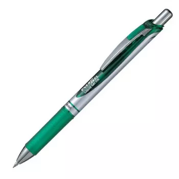 Ištraukiamas gelinis rašiklis Pentel EnerGel Xm žalia