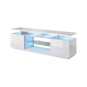 RTV spintelė EVA 180x40x56 baltas/baltas blizgus