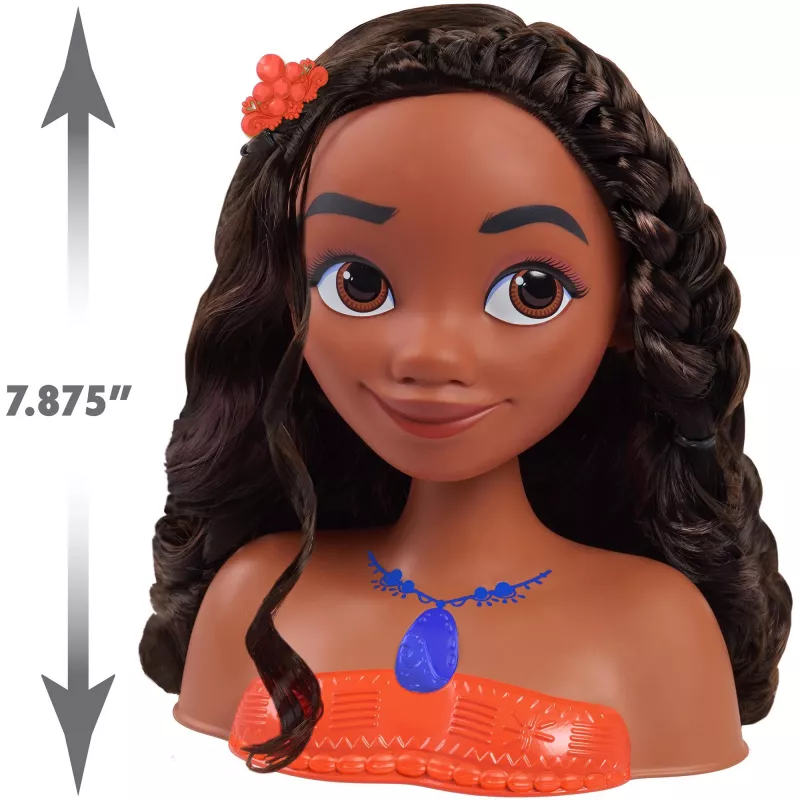 Disney Princess - Vaiana Stiliavimo Galva, Makiažo ir Šukuosenų Galva