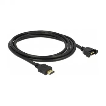 HDMI kabelis DeLOCK 85464 2m HDMI A tipo standartinis juodas