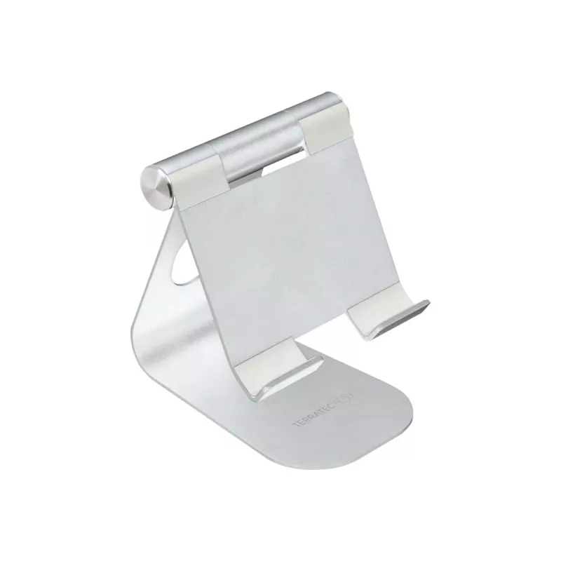 TERRATEC iTab M – stovas telefonui / planšetei – aliuminis – sidabrinis – ekrano dydis: 8,8–25 cm (3,5–10 col.) – stalinis stovas (219728)