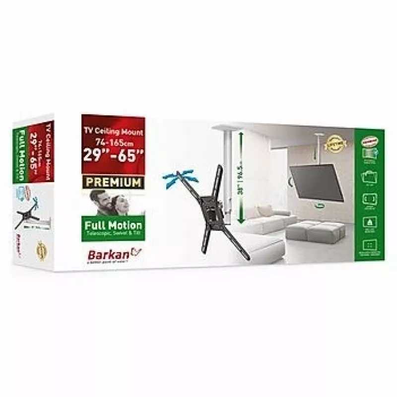 TV laikiklis Barkan Mounting Systems 3500 165,1 cm 40 kg talpa