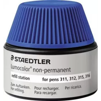 Pildymo stotelė Staedtler Lumocolor 487 15 mėlyna 15 ml Vokietija