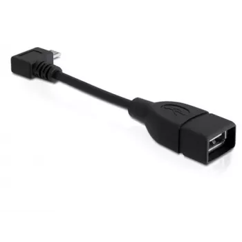 USB laidas DeLOCK 83104 Micro-USB B į USB A 0,11 m juodas
