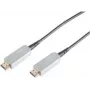 HDMI kabelis ShiverPeaks BS01-20505 50 m Type A kištukas-kištukas juodas sidabrinis