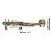 Cobi Building Blocks Lockheed P-38H Lightning rinkinys 5763 – konstruktorius, kolekcinis lėktuvo modelis
