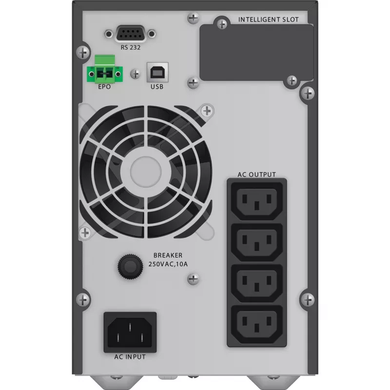 PowerWalker VFI 1000 TG dvigubo keitimo (Online) UPS 1 kVA 900 W 4x IEC C13
